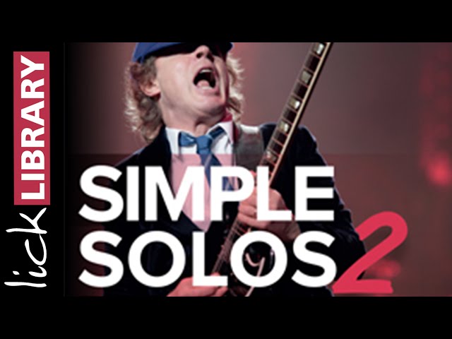 Guitar Lessons Course |  Learn To Play | Simple Solos Vol 2