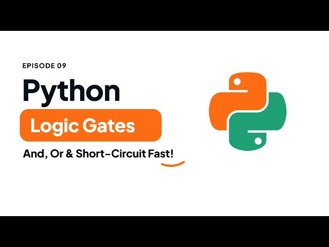 Python Logical Operators & Short-Circuit Evaluation | Python Tutorial #09