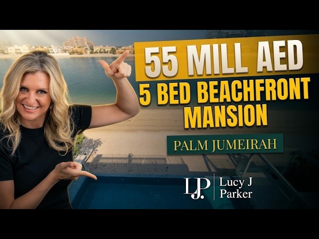 5 bed Palm Jumeirah Beachfront Mansion! 55 mill aed