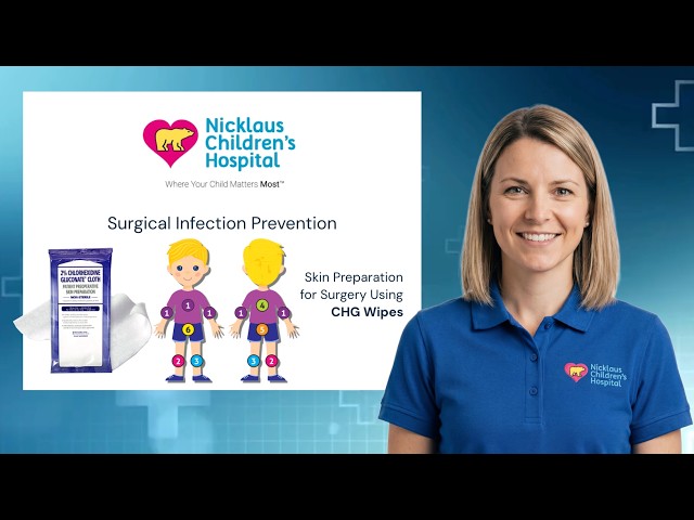 Preparation for Surgery Using CHG Wipes / Surgical Infection Prevention Skin