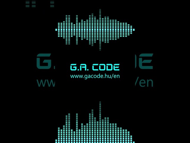 G.A.CODE – The blueprint (Official Audio / Visualizer)