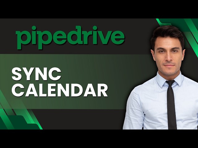 How to Sync a Calendar in Pipedrive | Tutorial 2026