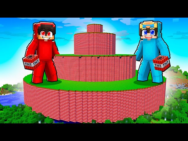 Breaking Minecraft with the BIGGEST TNT EXPLOSION