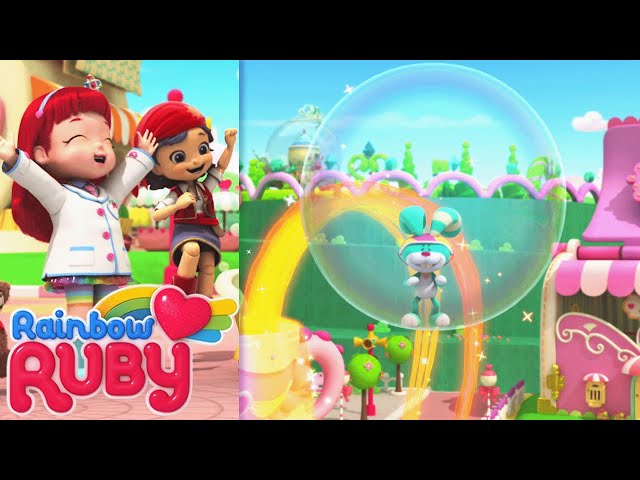 Trouble in a Bubble | Rainbow Ruby - WildBrain | Full Episodes for Kids