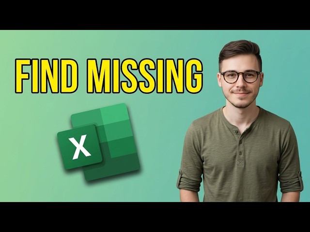 How to Compare Lists to Find Missing Values in Excel Using Dynamic Arrays [2026 Step by Step]