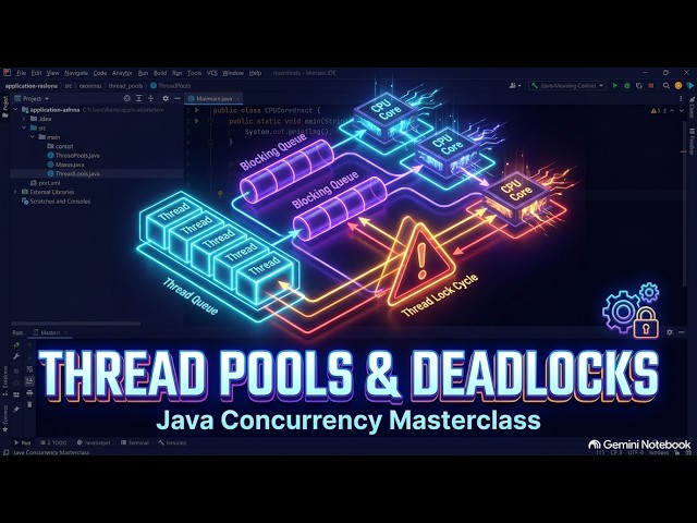 Java Thread Pool Sizing, Deadlock/Livelock Diagnosis & Producer-Consumer Masterclass