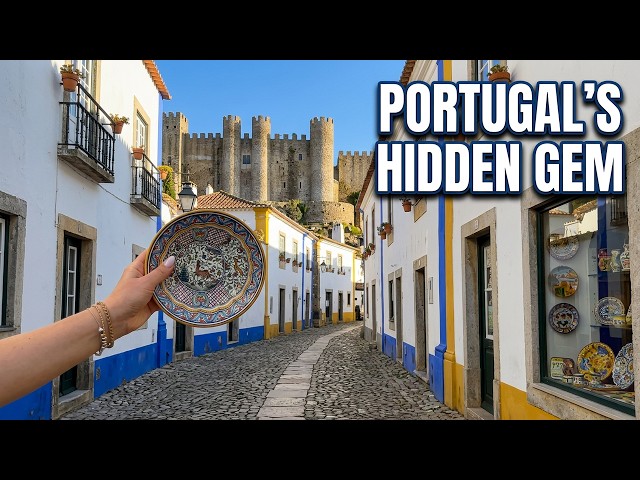 Óbidos Portugal 🇵🇹 Medieval Village Walking Tour | Castle, Chocolate & Hidden Gems 4K