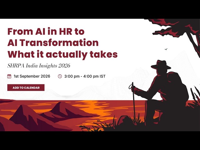From AI in HR to Enterprise AI Transformation: What it Actually Takes