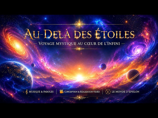 🌌 Au-delà des Étoiles — Voyage Mystique au Cœur de l'Infini