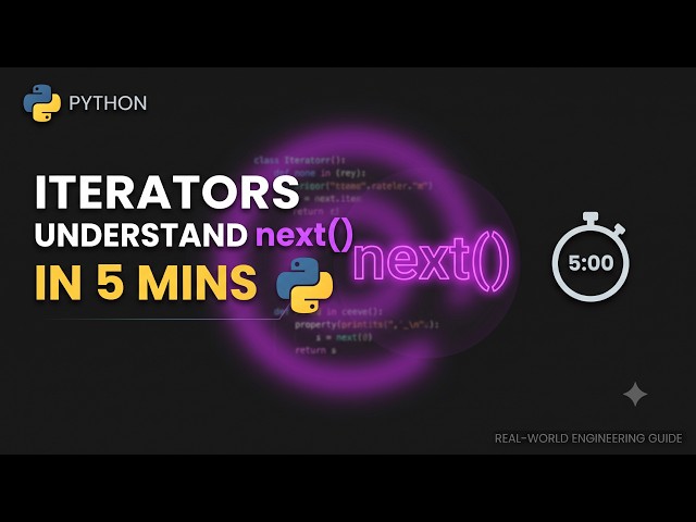Python Iterators | iter() Object Explained in 5 Min | Hindi | DeployLogic