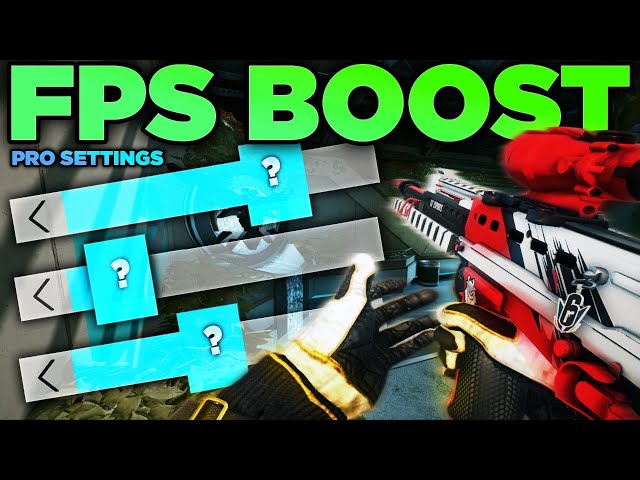 THE BEST FPS SETTINGS FOR WINDOWS AND RAINBOW SIX: SIEGE 2025