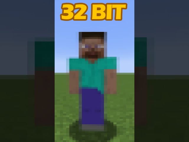 steve 1 bit 2 bit 4 bit 8 bit 16 bit 32 bit 64 bit 128 bits 256 bit 512 bit