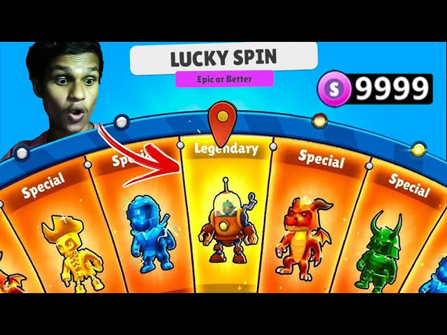 Spin Stumble Guys Epic Character !?