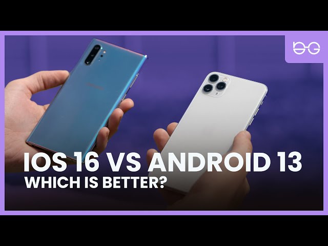 iOS 16 vs Android 13📱: The Showdown of Features and Performance
