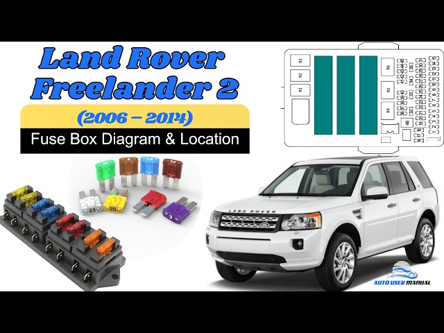 Fuse Box Location & Diagrams: Land Rover Freelander 2 (2006 – 2014) Owner's Manual