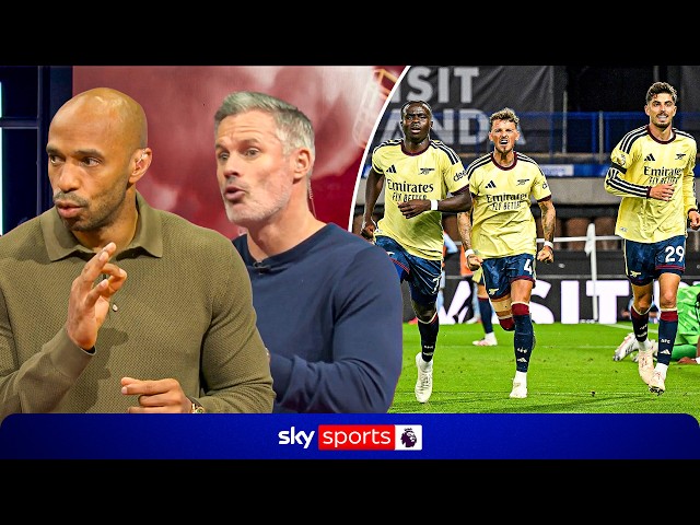 "Arsenal are so strong" | Thierry Henry & Jamie Carragher analyse Arsenal's 1-0 win at Aston Villa