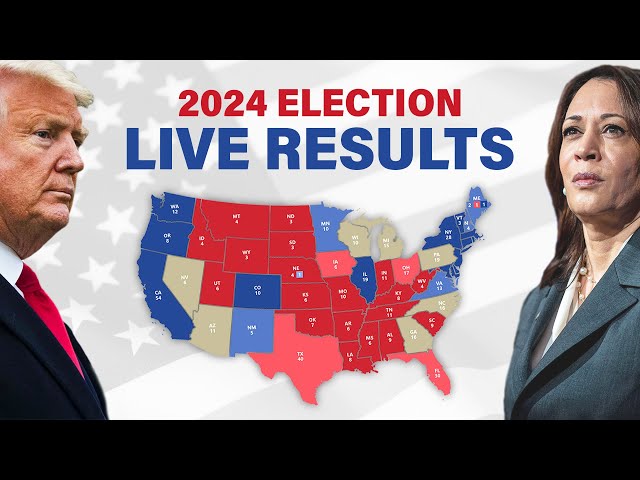 LIVE 2024 Election Results: Trump vs Harris, Senate, House