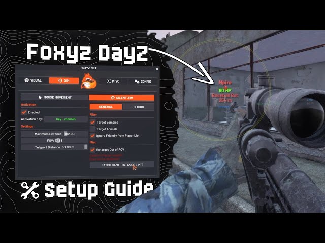 Foxyz DayZ Cheat Setup Guide - Aimbot, ESP / Wallhack, Exploits