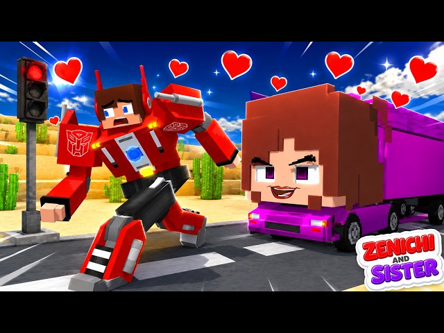 A Pursuit of Love! - JJ x Sister Story - Minecraft Animation