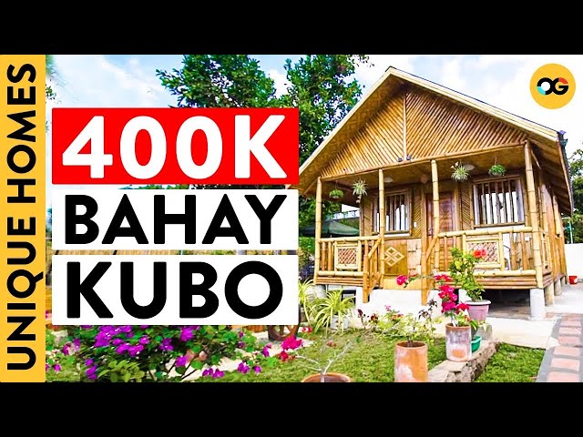 A Look In and Around This P400-K Modernized Bahay Kubo | Unique Homes