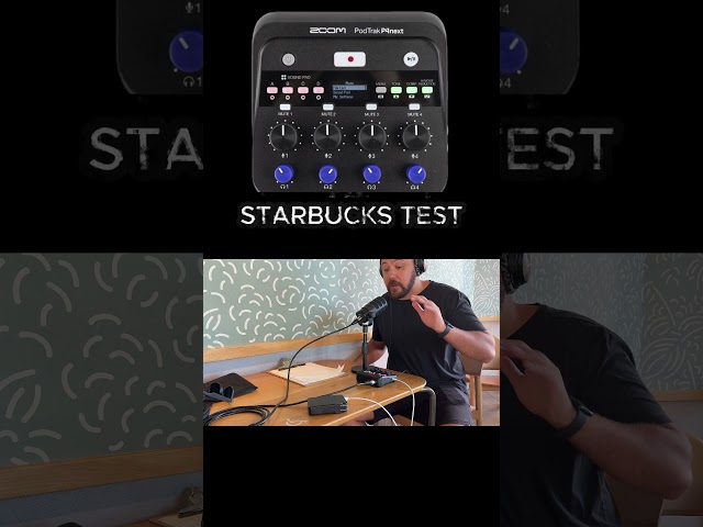 PODTRAK P4 NEXT- COFFEE SHOP TEST