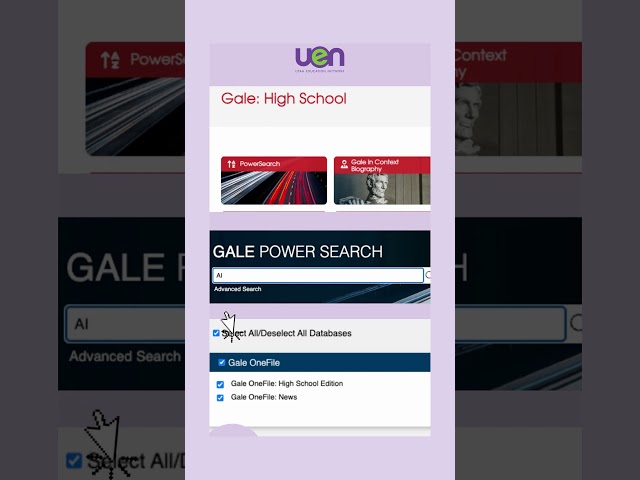 Empower Your High School Students' Research Success with Gale In Context! 🎓