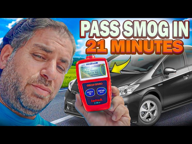 Smog Test Failed? Try This 21-Minute Drive Cycle First