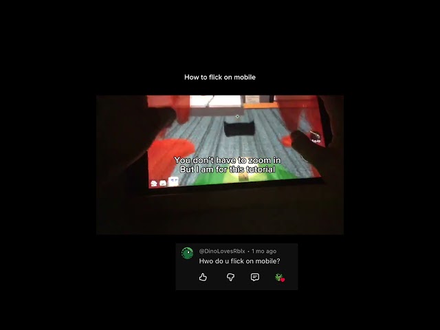 How to flick lazy tutorial hand cam idk flicks are easy I dunno how to explain ..