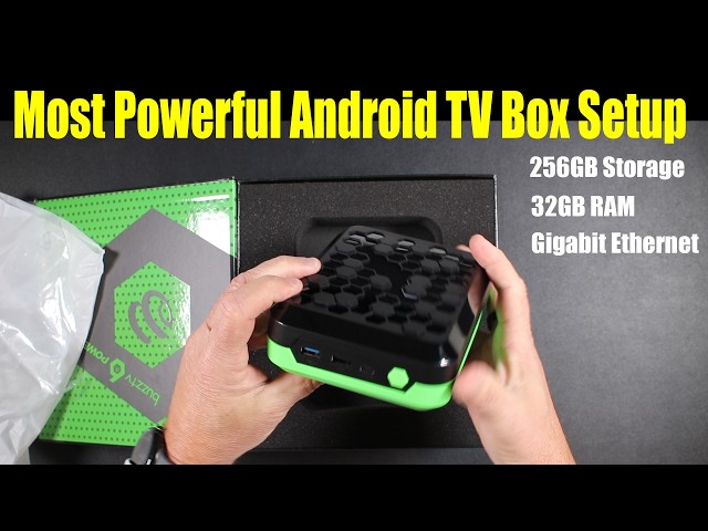 I'm Setting Up The Most Powerful Android TV Box - BuzzTV PowerStation 6