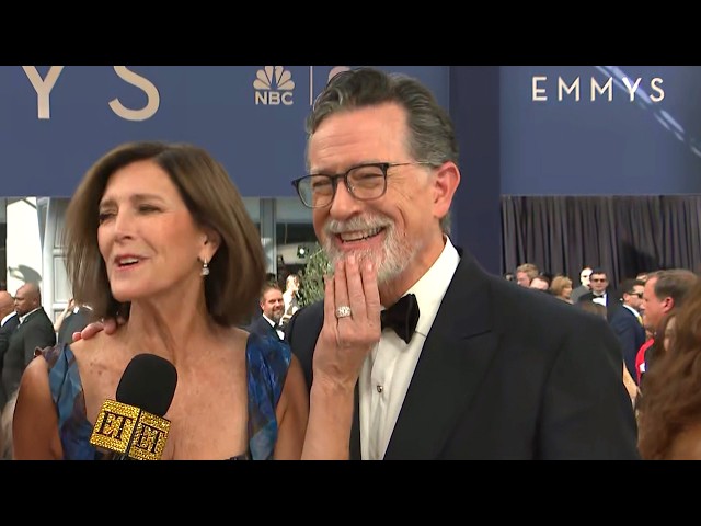 2026 Emmys: Stephen Colbert's Wife Evelyn HATES His Post-Late Show Beard! (Exclusive)