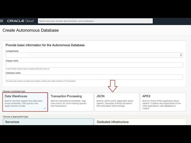Get Started with Oracle Autonomous Database