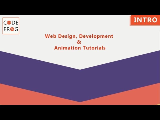 CodeFrog Intro