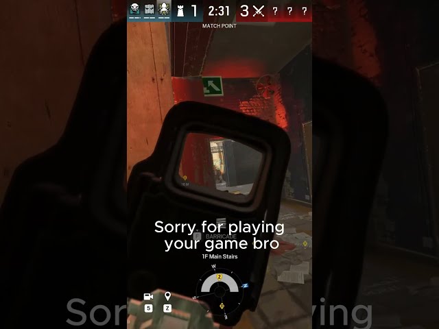 Sorry, I Didn't Mean To Play Your Game... #siege #onetap