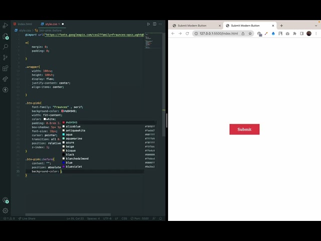 ASMR Coding Tutorial - Amazing Animated Button