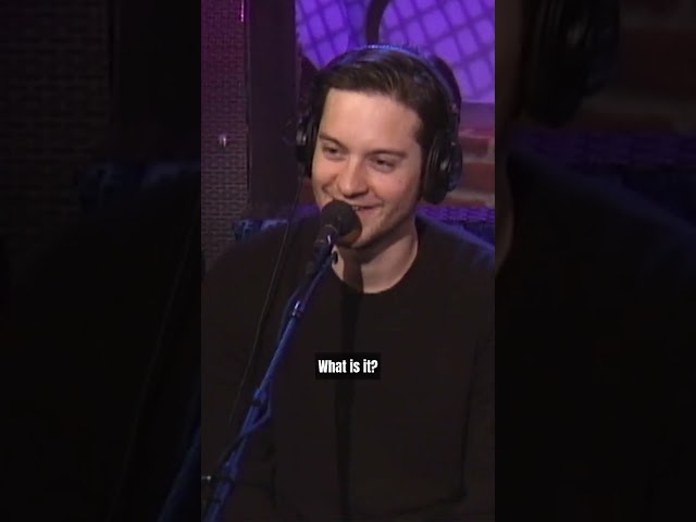 Tobey Maguire Gets Quizzed About Spider-Man (2002)
