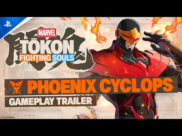 Marvel Tōkon: Fighting Souls - Phoenix Cyclops Gameplay Trailer | PS5 & PC Games