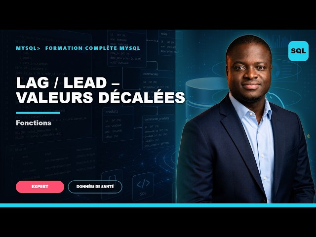LAG / LEAD – Valeurs décalées