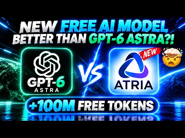 This New FREE AI Model Is Better Than GPT-6 Astra?! 🤯 (+100M FREE Tokens)