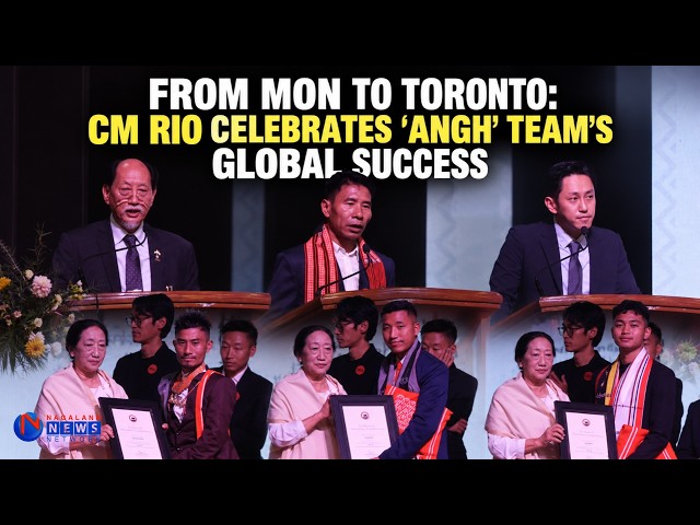 CM RIO FELICITATES 'ANGH' TEAM; SAYS NAGA STORIES ARE REACHING THE WORLD