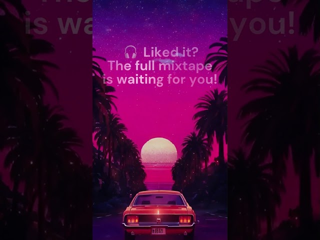 Miami Dreams - Synthwave Mixtape #synthwave #music #vaporwave #shorts  #retrowave