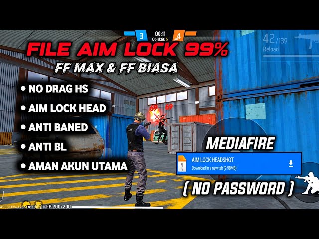 NEW UPDATE!! REGEDIT AIM LOCK HEADSHOT ‼️☢️ || AIM LOCK KEPALA 💀 || MEDIAFIRE & NO PW || 2026 😈