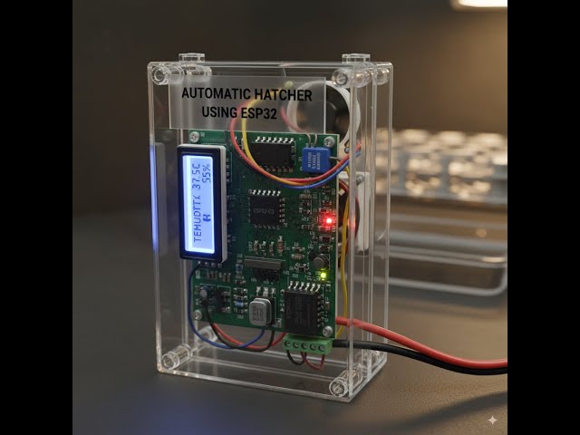 The Best IoT Project  - AUTOMATIC HATCHER USING ESP32