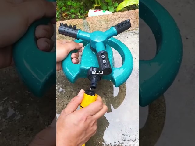 360-Degree Automatic Water Sprinkler - No Electricity Required