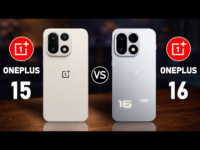 OnePlus 15 vs OnePlus 16