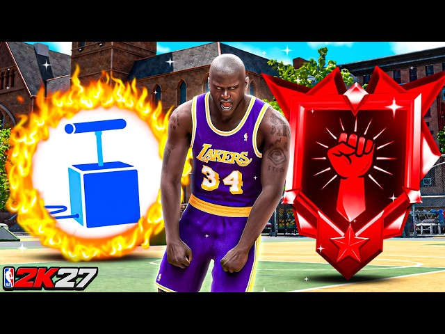 PRIME SHAQ BUILD is UNGUARDABLE in NBA 2K27