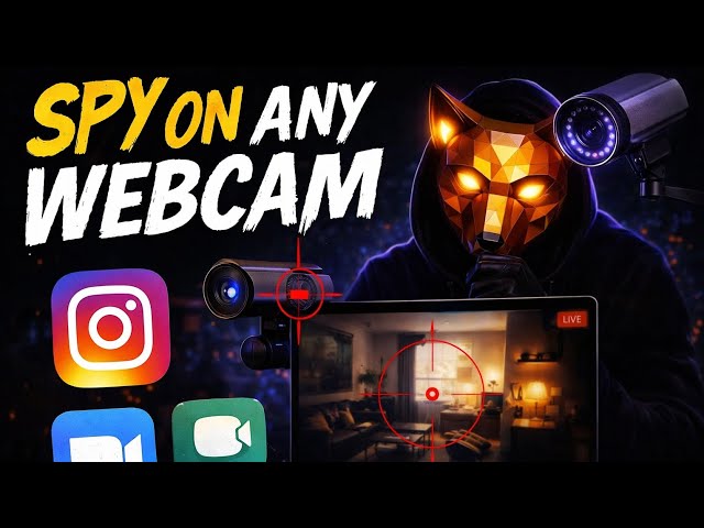 SPY ANY WEBCAM 👁️‍🗨️🕵️