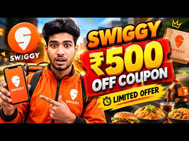 🔥 Swiggy Coupon Code Today 2026 🍔💥 Get Instant Discount & Save More on Your Food Order! 🚀