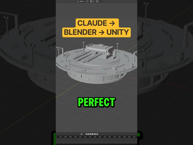 Claude Can Make 3D Game Assets Now