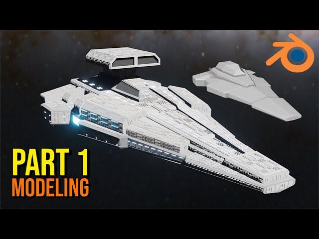 How to Make a Spaceship in Blender | Part 1 | Hull Modeling