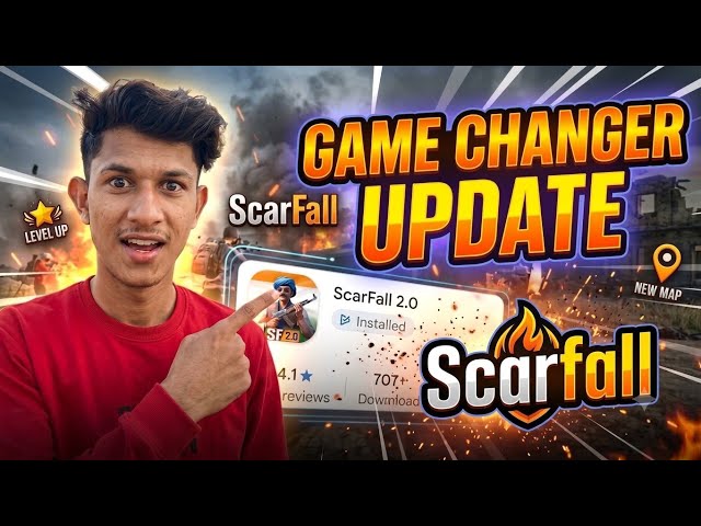 Scarfall Game Changer Update 😮 and Facebook Login problem Solve // Atul Gaming 